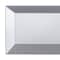 Smarty Had A Party 5.5" x 8.5" Silver Rectangular Plastic Dessert Plates (120 Plates), 120PK 6943-CASE - alternate 1
